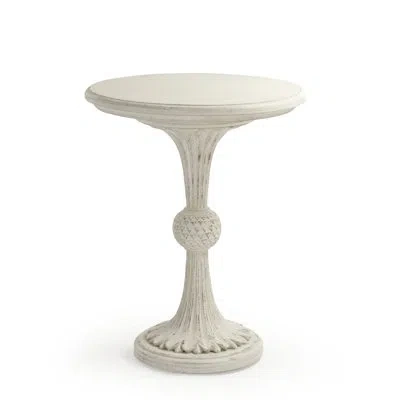 Zentique Fabiola End Table In Cream