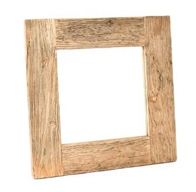 Zentique Farmhouse / Country Accent Mirror In Brown