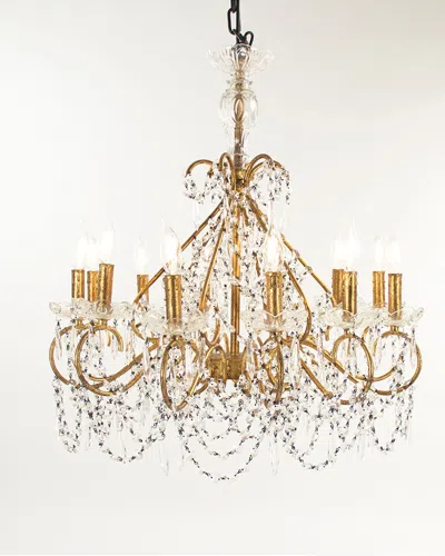 Zentique Fauna Chandelier In Gold