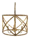 Zentique Filicia Hanging Light In Brown