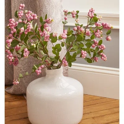 Zentique Floor Vase In White