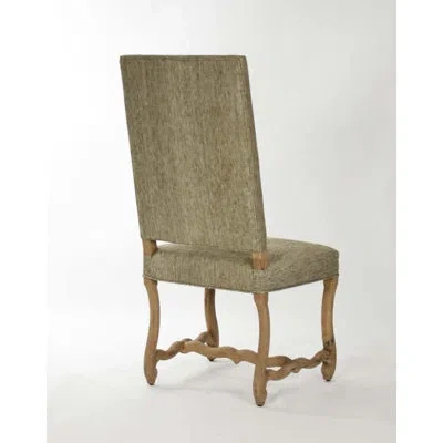 Zentique Freija Upholstered Dining Chair In Brown