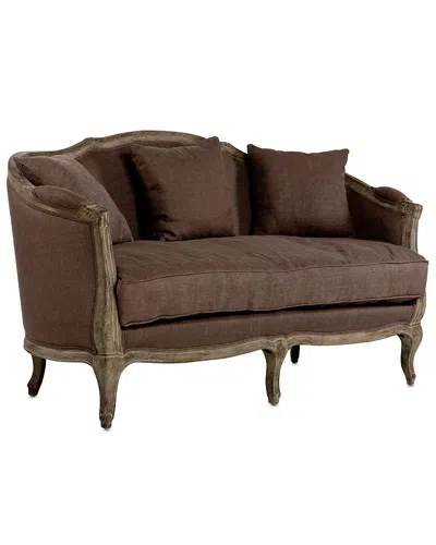 Zentique French 19th Century Sofa In Brown