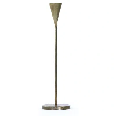 Zentique Geneva Candlestick In Gold