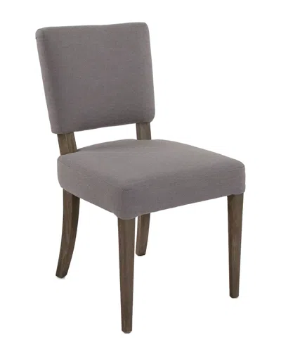 Zentique George Side Chair In Brown