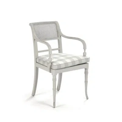 Zentique Gosia Upholstered Dining Chair In White