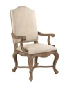 Zentique Grayson Arm Chair In Brown