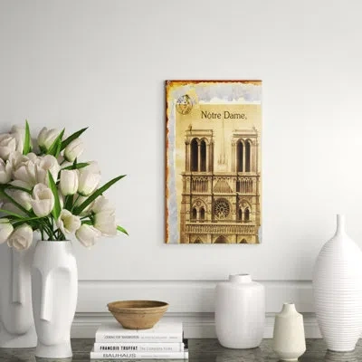 Zentique 'iron Decoration Painting' - Graphic Art Print On Metal In Brown