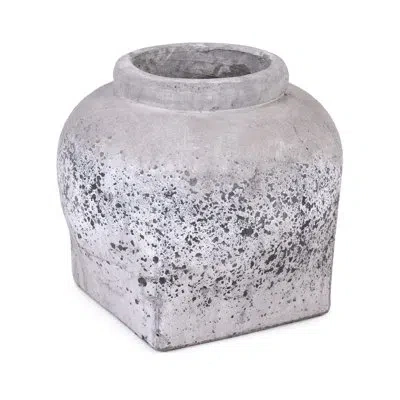 Zentique Jar (4982l A344) In Gray;cream