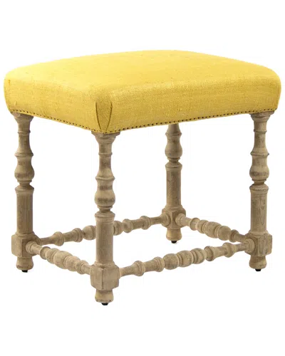Zentique Jeanne Counter Stool In Yellow