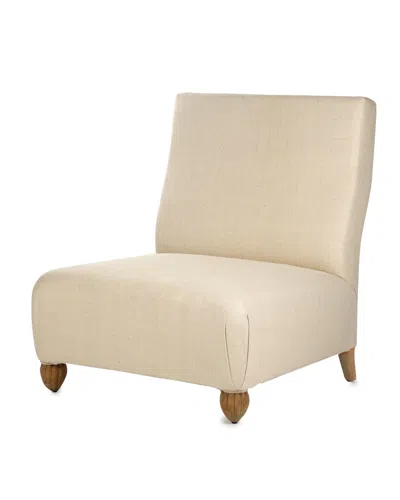 Zentique Jolie Slipper Chair In Neutral