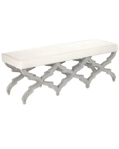 Zentique Judith Bench In White