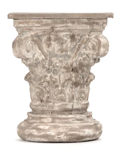 Zentique Lan Pedestal In Neutral