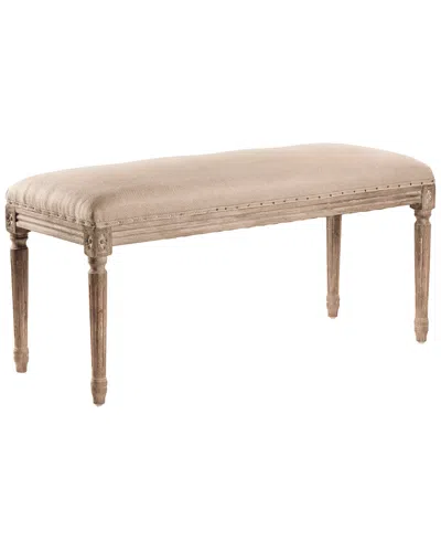Zentique Lille Bench In Brown