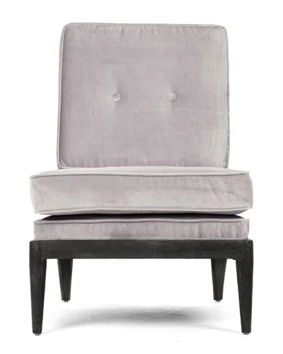 Zentique Lorain Lounge Chair In Black