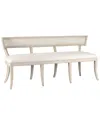 Zentique Lorand Bench In White