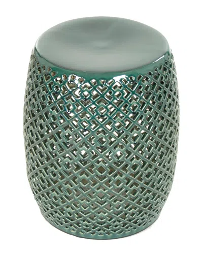 ZENTIQUE ZENTIQUE LORIN GARDEN STOOL TEAL