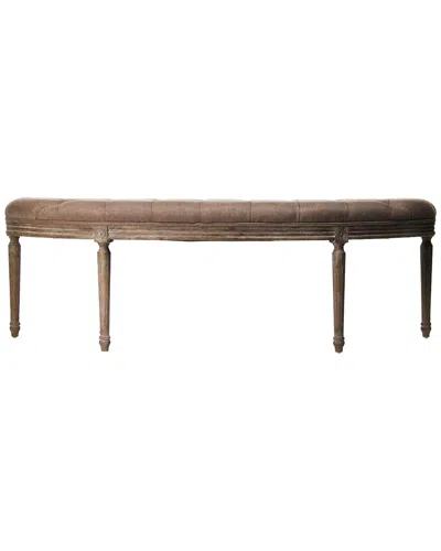 ZENTIQUE ZENTIQUE LOUIS CURVED BENCH