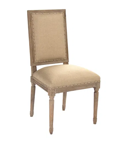 Zentique Louis Side Chair In Brown
