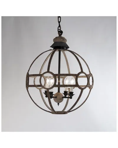 Zentique Luca Hanging Light In Brown