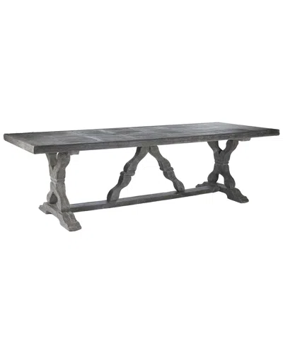 Zentique Lucie Dining Table In Gray