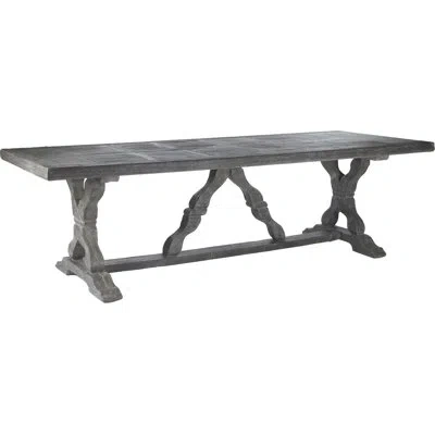Zentique Lucie Dining Table In Gray