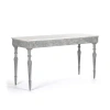 Zentique Lucien Console Table In White