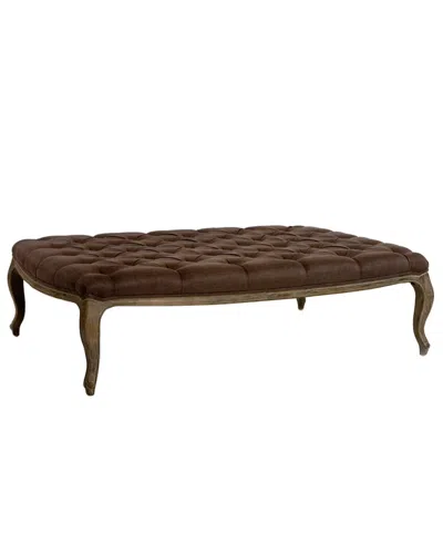 Zentique Maison Ottoman In Brown