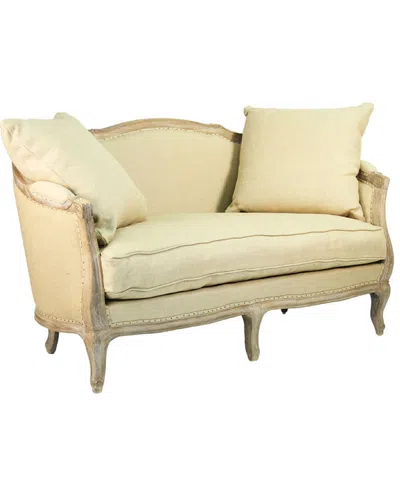 Zentique Maison Settee In Yellow