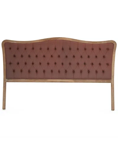 Zentique Maison Tufted Headboard In Brown