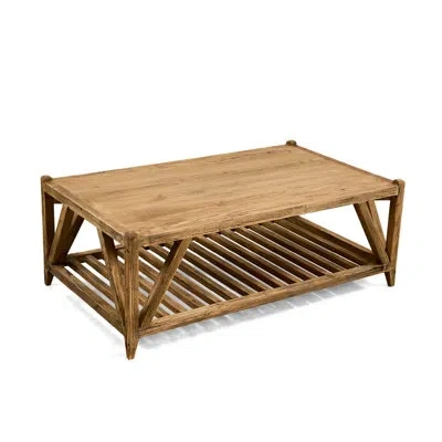 Zentique Mathis Coffee Table In Brown