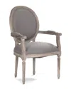 Zentique Medallion Arm Chair