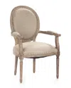 Zentique Medallion Arm Chair