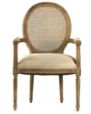 Zentique Medallion Arm Chair
