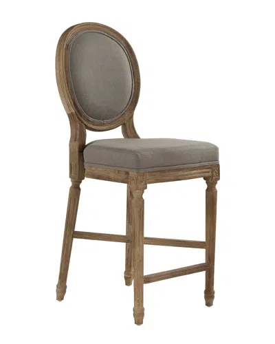 Zentique Medallion Counter Stool In Brown