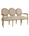 Zentique Medallion Settee