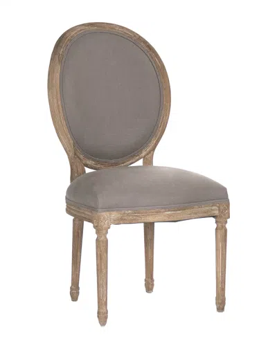 Zentique Medallion Side Chair In Gray