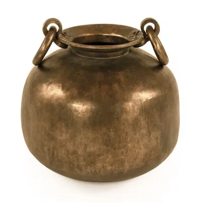Zentique Metal Decorative Bowl In Bronze
