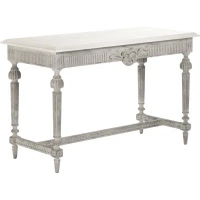 Zentique Moses Console Table In White