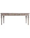 Zentique Nadine Dining Table In Gray