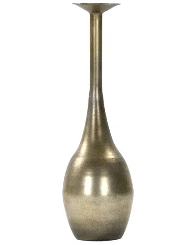 Zentique Noelle Decorative Bottle In Gold