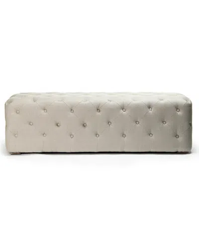 ZENTIQUE ZENTIQUE OLIVER TUFTED BENCH