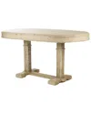 Zentique Oval Console Table In Multi