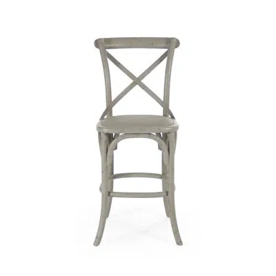 Zentique Parisienne Cafe Stool In Green