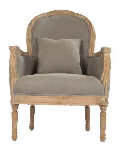 Zentique Pascal Club Chair In Brown