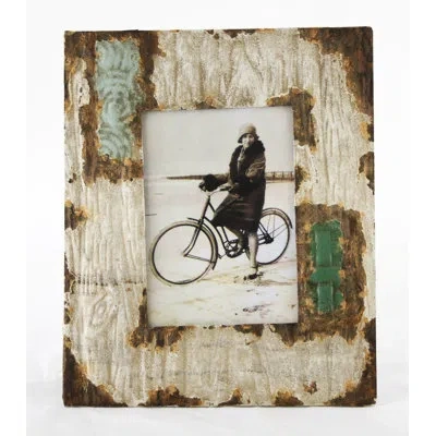 Zentique Picture Frame In Brown;white