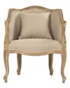 Zentique Pierre Club Chair In Brown