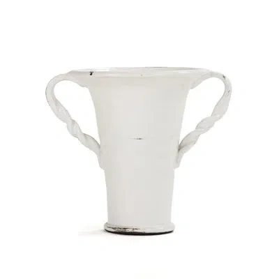 Zentique Pottery Storage Jar In White
