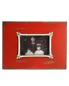 Zentique Red Picture Frame In Brown
