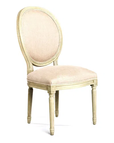 Zentique Round Back Side Chair In Neutral